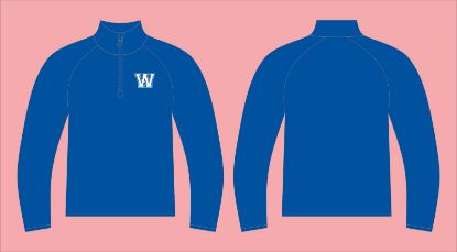 Picture of Quarter Zip Williamsburg Top